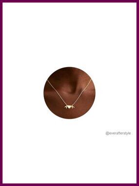 14k Gold Plated Initial Heart Necklace Dainty Personalized Jewelry Gift